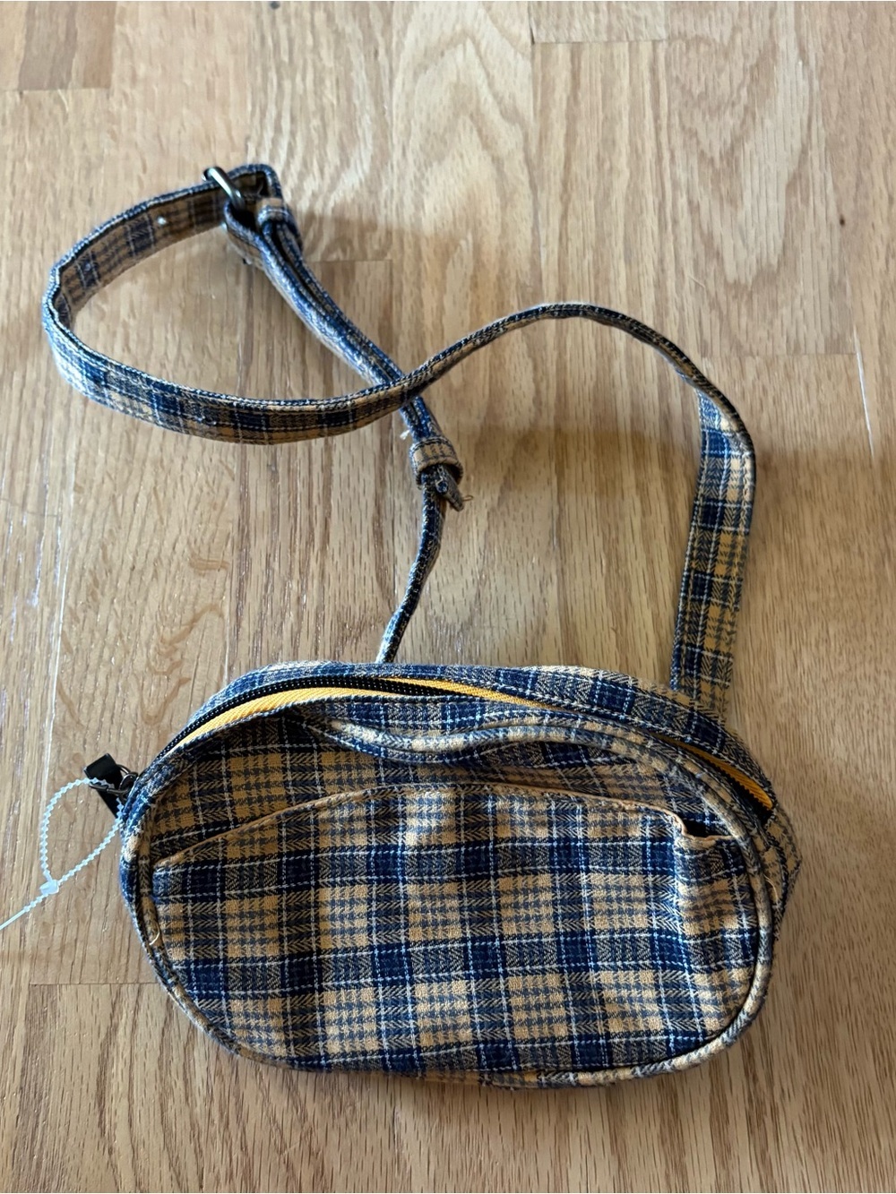 Pacsun Plaid 90’s Style Vintage Retro Fanny Pack Waist Bag Y2K